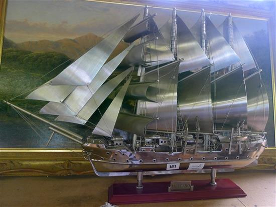 Steel yacht